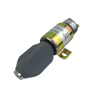 NEW 24V STOP SOLENOID VALVE 3864274 DIESEL FUEL PUMP SHUT OFF SOLENOID VALVE FOR CUMMINS CATERPILLAR EXCAVATOR E70B