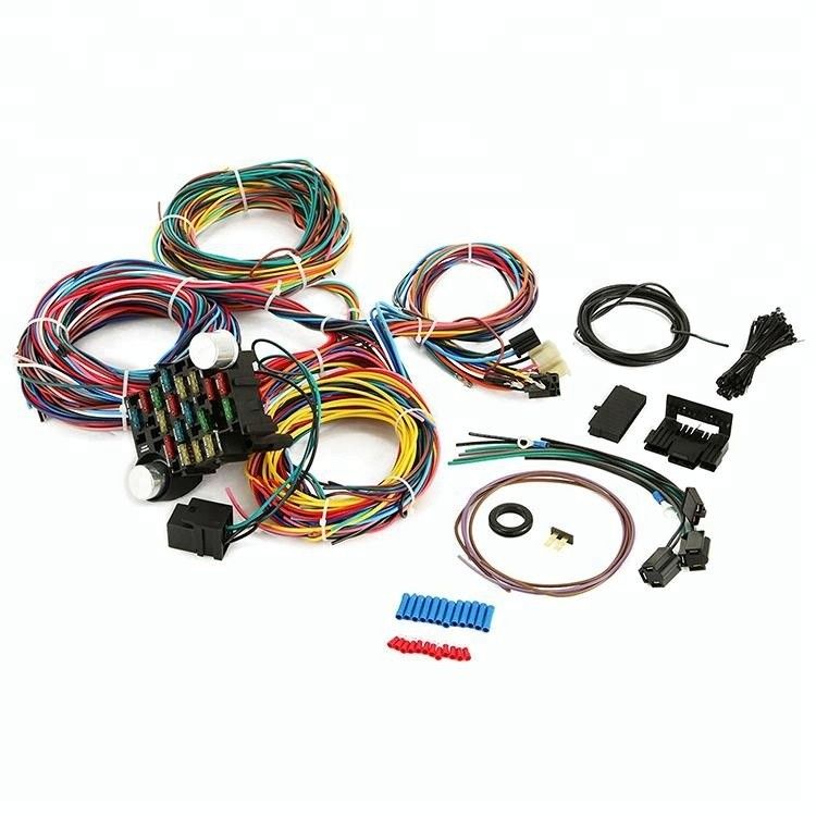 275-6732 Small Home Excavator 345C  Digger Parts Chassis Wiring Harness